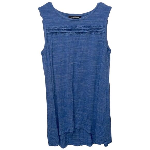 Wendy Bellissimo Blue Maternity Tank Top - Picture 2 of 6